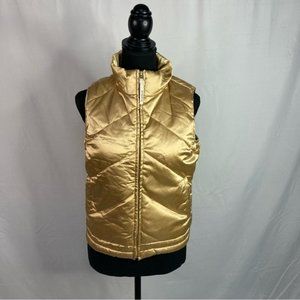 Gold  BeBe Puffer Vest